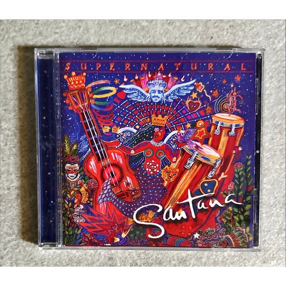 Santana Supernatural CD Arista Records - Picture 1 of 4